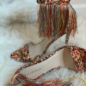 💕Colorful Liliana Thread Heels💕